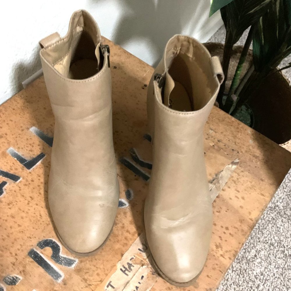 Leather Cowboy Bootie - Picture 4 of 4
